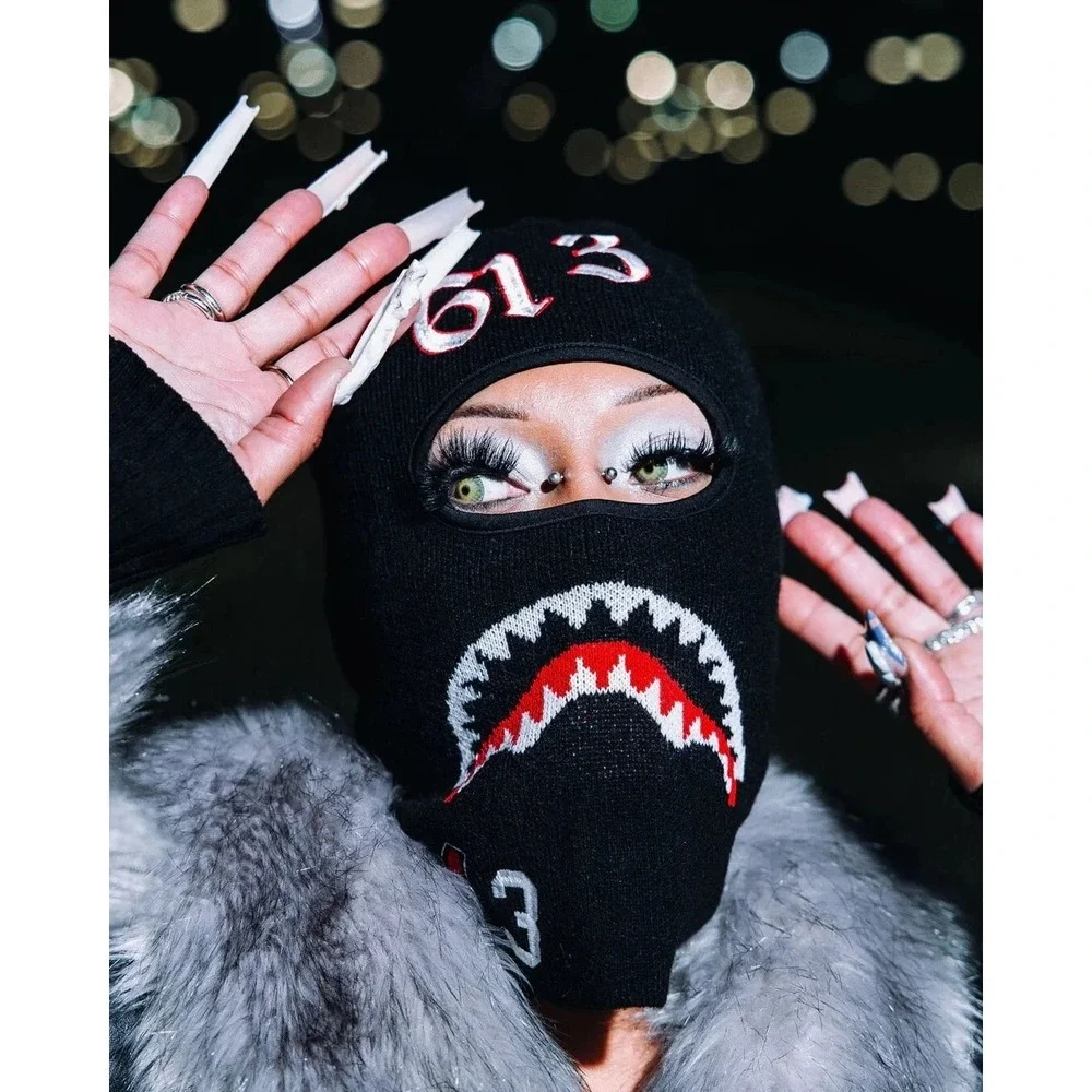 Sprayground 613 Mean and Clean Balaclava Ski Mask Limited Edition‎